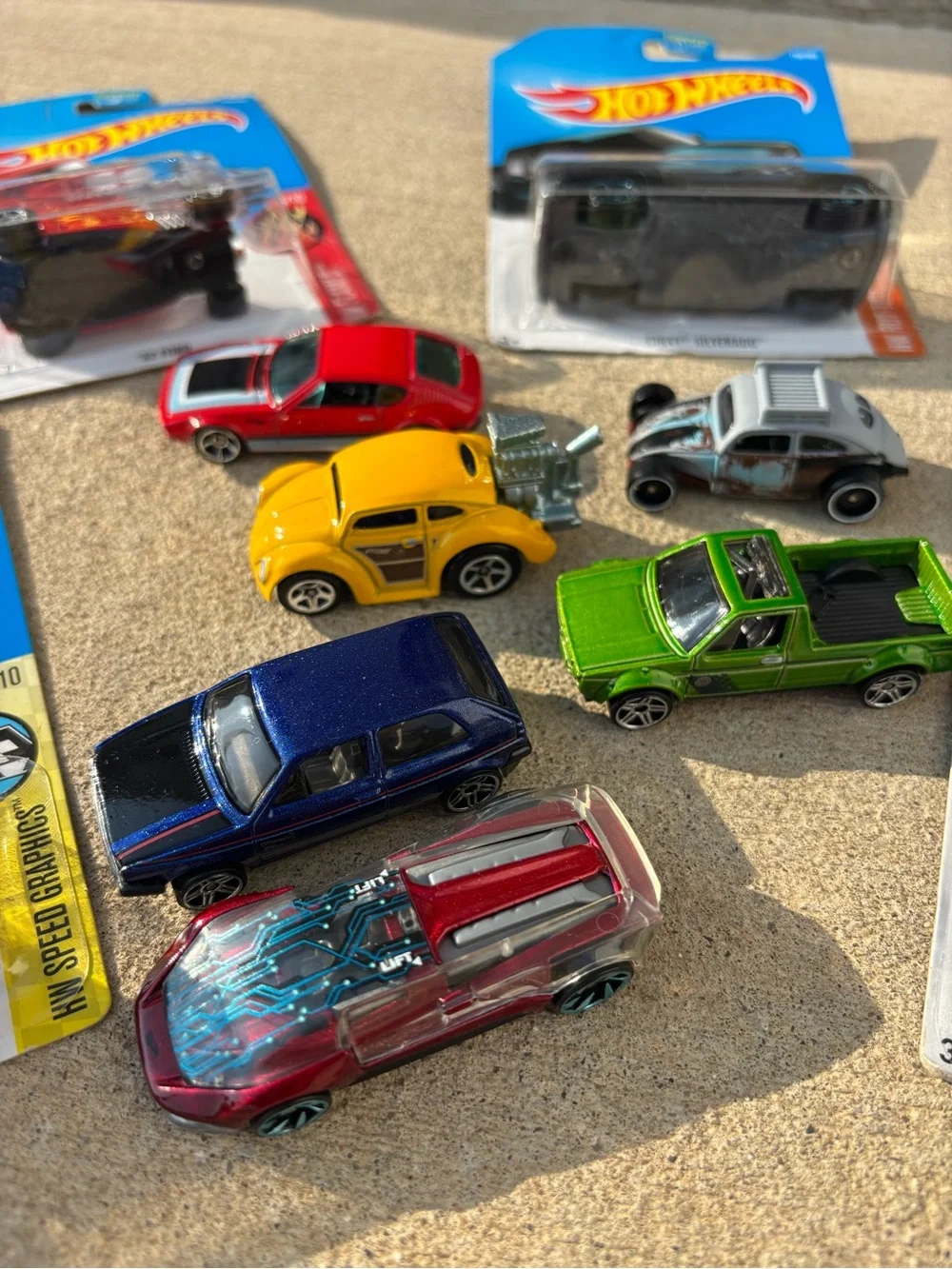 Hot Wheels Lot of 10 Cars